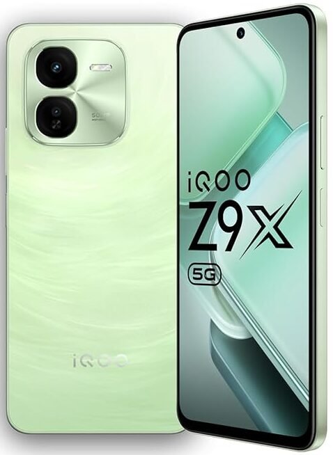 iQOO Z9x 5G (Tornado Green, 6GB RAM, 128GB Storage) 