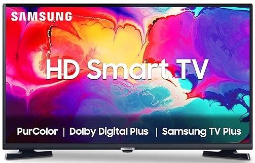 Samsung 80 cm (32 inches) HD Ready Smart LED TV UA32T4380AKXXL (Glossy Black)