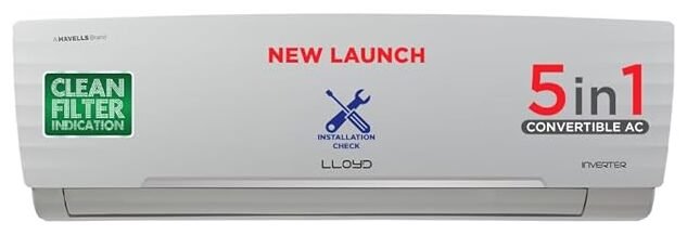 Lloyd 1.5 Ton 3 Star Inverter Split AC 