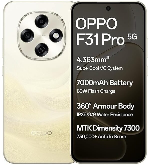 Oppo F31 Pro 5G 256GB 8GB-Desert Gold