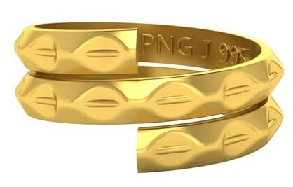 PNG Jewellers 10 gm Vedhani Gold coin 24 kt (995)