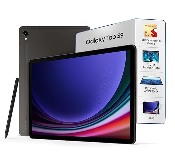 Samsung Galaxy Tab S9,8 GB, ROM 128 GB Expandable, Wi-Fi Tablet, Gray