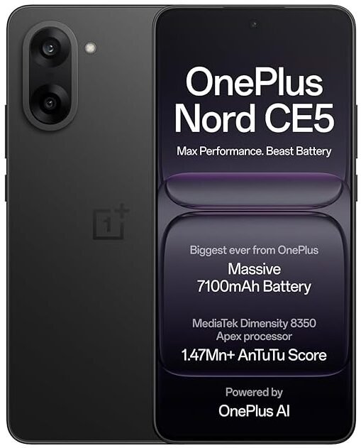 OnePlus Nord CE5 | 8GB + 128GB | Black Infinity