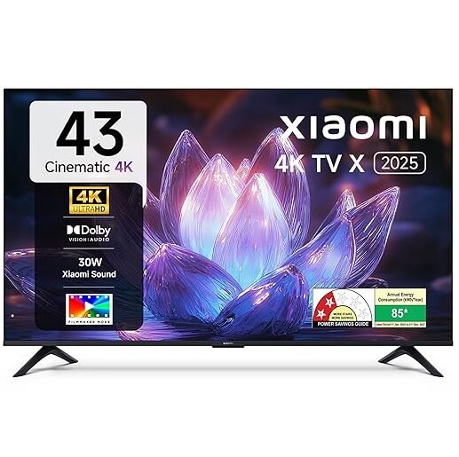 Xiaomi 108 cm (43 inch) X Ultra HD 4K Smart Google LED TV L43MB-AIN