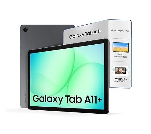 Samsung Galaxy Tab A11+ , 6 GB RAM, 128 GB Storage, Wi-Fi Tablet, Gray