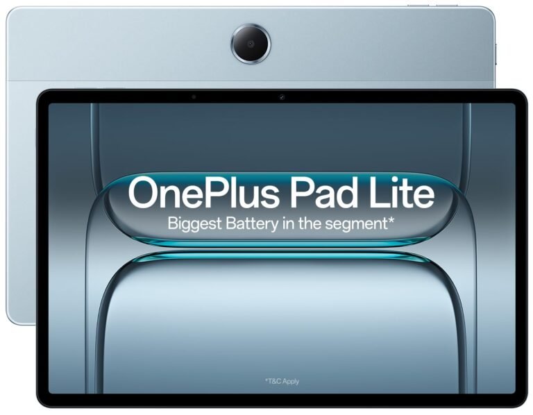 OnePlus Pad Lite, 8GB RAM 128GB Storage, LTE, Aero Blue