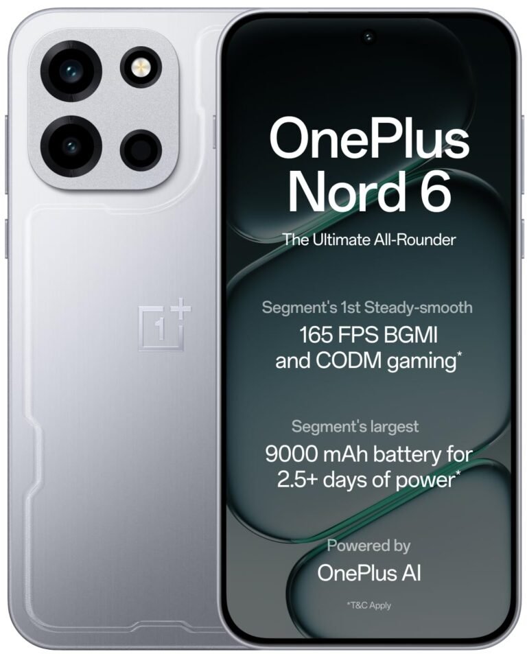 OnePlus Nord 6 | 8GB+256GB | Quick Silver 