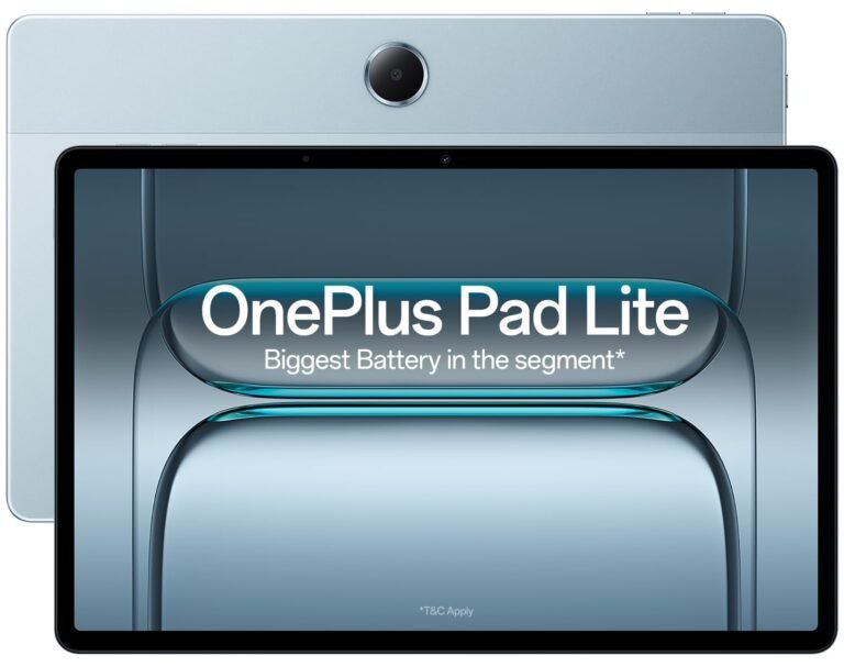 OnePlus Pad Lite, 6GB RAM 128GB Storage, WiFi, Aero Blue