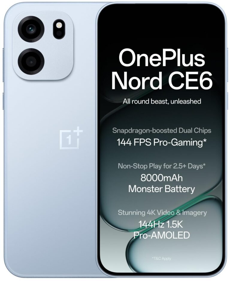 OnePlus Nord CE6 | 8GB+256GB | Fresh Blue