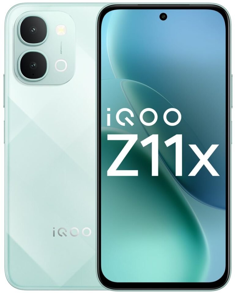 iQOO Z11x 5G (Prismatic Green, 8GB RAM, 128 GB Storage)
