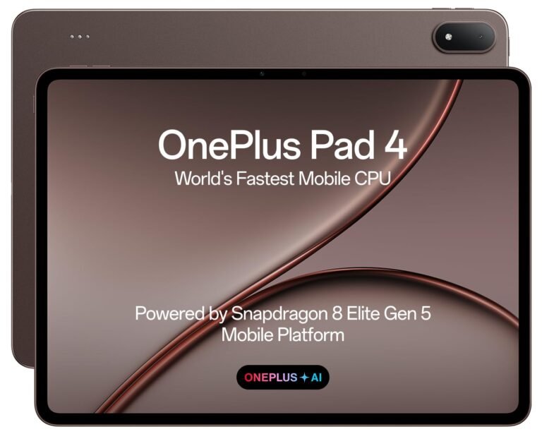 OnePlus Pad 4, 8GB + 256GB, WiFi,Dune Glow