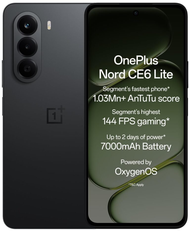 OnePlus Nord CE6 Lite | 8GB+128GB | Hyper Black 