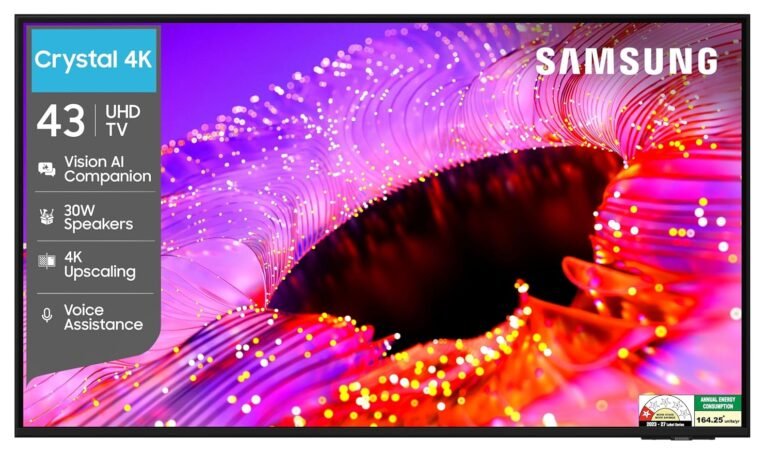 Samsung 43 inches Crystal UHD 4K Samsung Vision AI Smart TV UA43UE86AHULXL