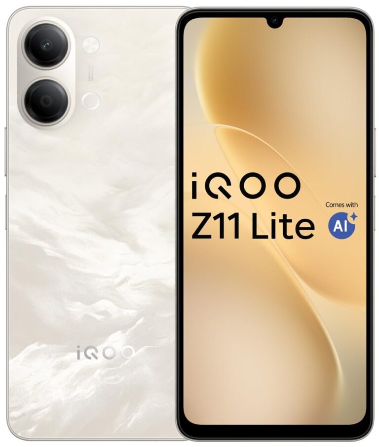 iQOO Z11 Lite (Solar Flame, 4GB RAM, 128GB Storage)
