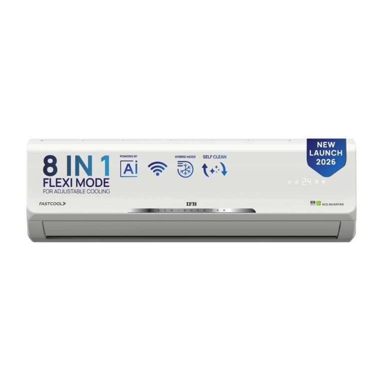 IFB 1.5 Ton 5Star,New star rated,AI Powered Inverter Split Air Conditioner, White